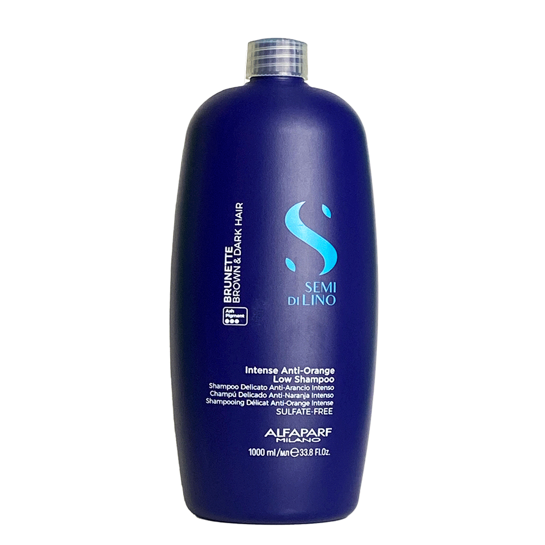 Alfaparf Milano SemiDiLino Brunette Intense Anti-Orange 1000ml - Sampon