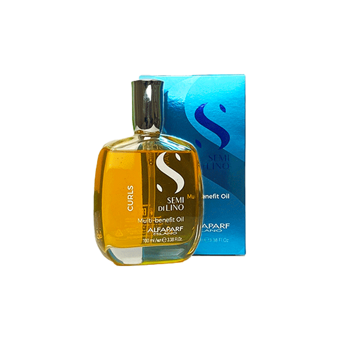 Alfaparf Milano SemiDiLino Curls Multi-benefit Oil 100ml - Ulei de par - PERSINA