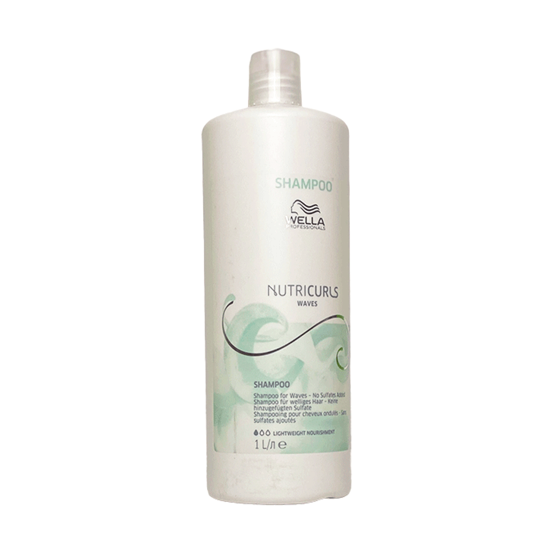 Wella Professionals Nutricurls Waves & Curls 1000ml - Sampon