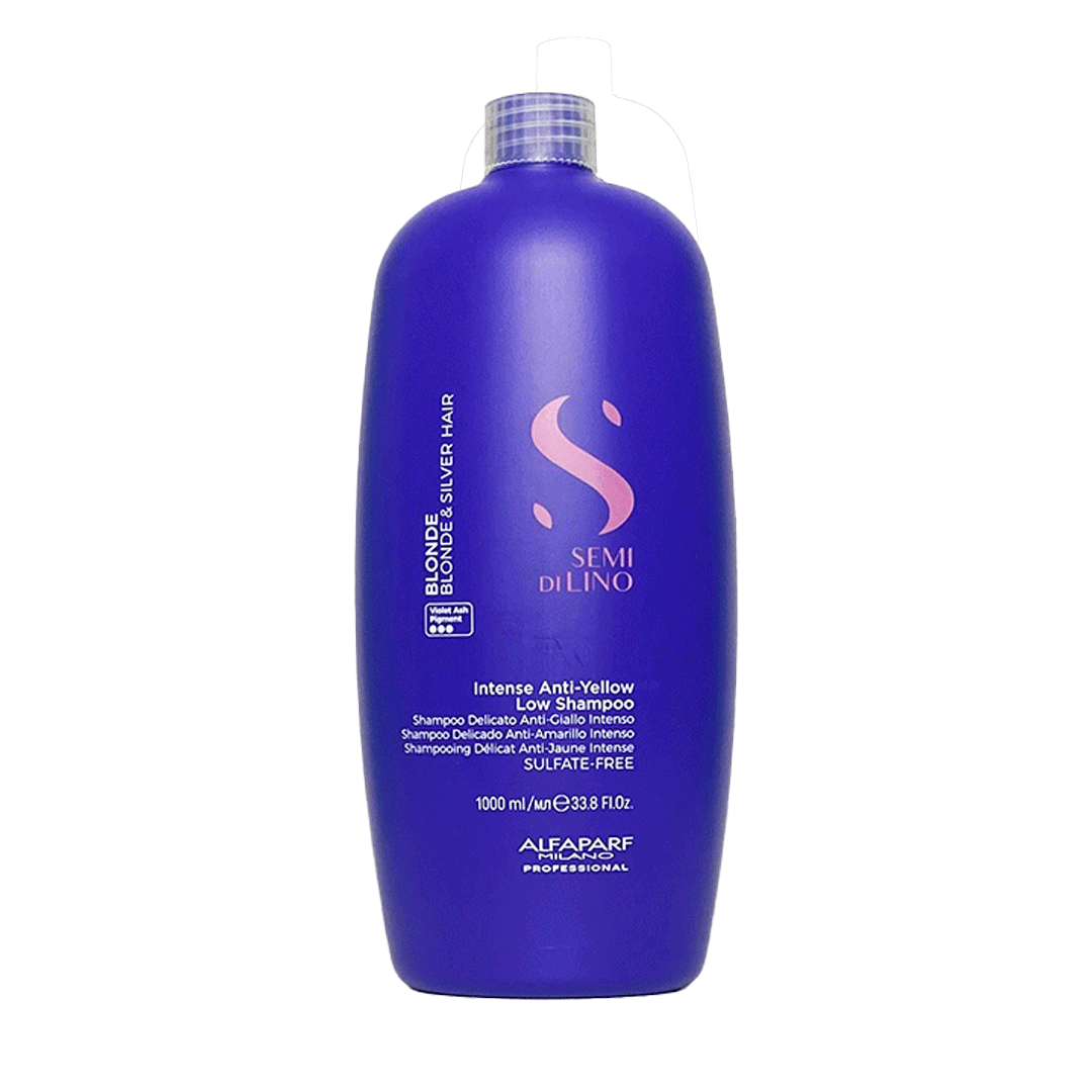 Alfaparf Milano SemiDiLino Blonde Intense Anti-Yellow Low 1000ml - Sampon - PERSINA