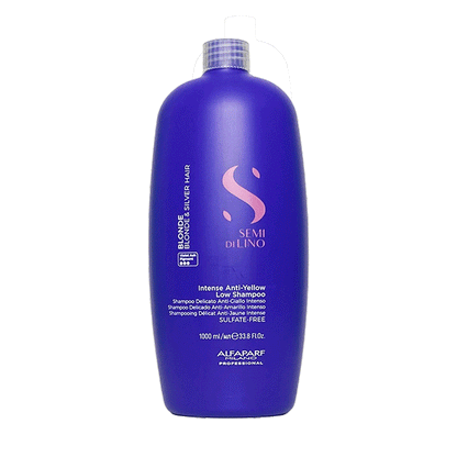Alfaparf Milano SemiDiLino Blonde Intense Anti-Yellow Low 1000ml - Sampon - PERSINA
