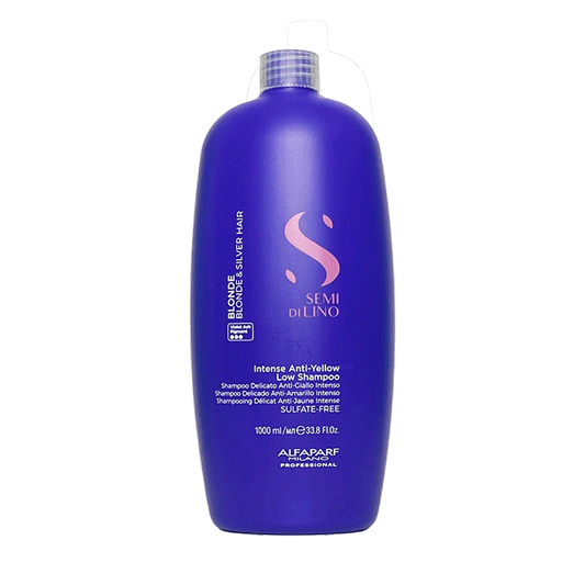 Alfaparf Milano SemiDiLino Blonde Intense Anti-Yellow Low 1000ml - Sampon - PERSINA
