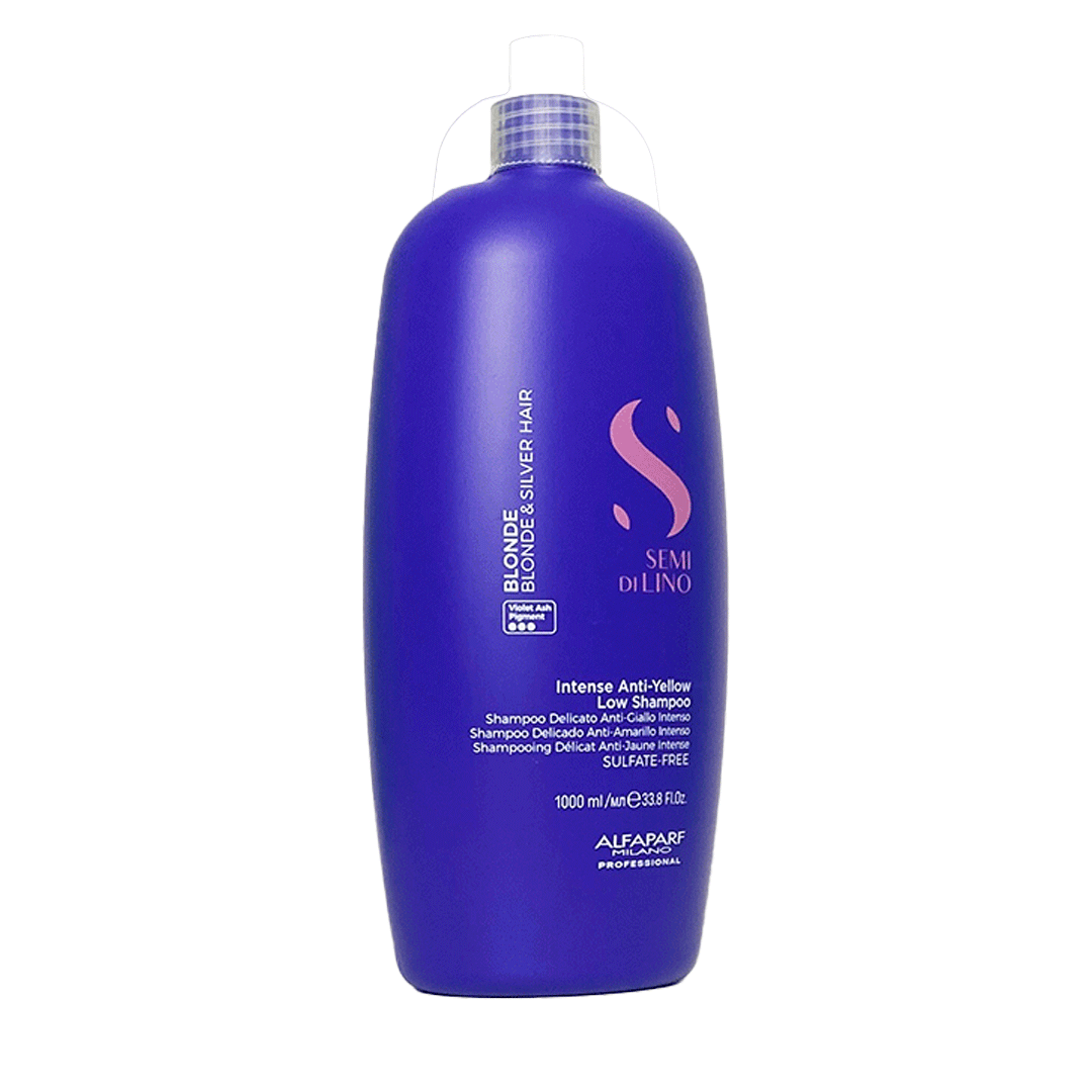 Alfaparf Milano SemiDiLino Blonde Intense Anti-Yellow Low 1000ml - Sampon - PERSINA
