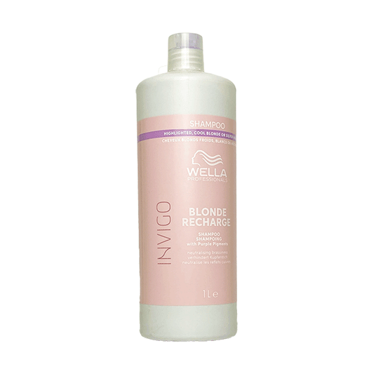 Wella Professionals Invigo Blonde Recharge 1000ml - Sampon - NEW