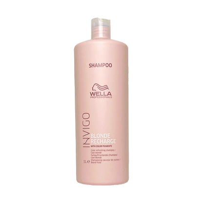 Wella Professionals Invigo Color Recharge Cool Blonde 1000ml - Sampon