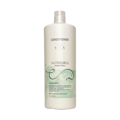 Wella Professionals Nutricurls Waves & Curls Detangling 1000ml - Balsam
